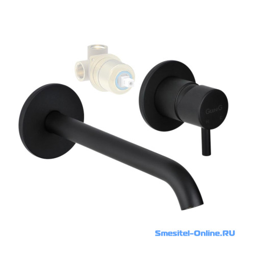 Фото Смеситель для раковины Giulini MyFuture F5920-18EPNO черный матовый