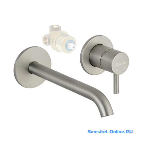 Фото Смеситель для раковины Giulini MyFuture F5920-18EPNKO никель матовый