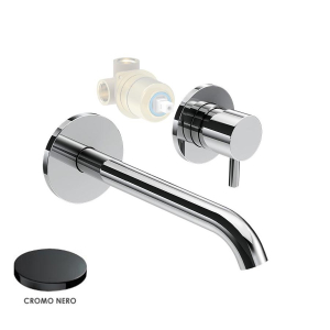 Смеситель для раковины Giulini MyFuture F5920-18EPCRN черный глянцевый хром Смеситель для раковины Giulini MyFuture F5920-18EPCRN черный глянцевый хром