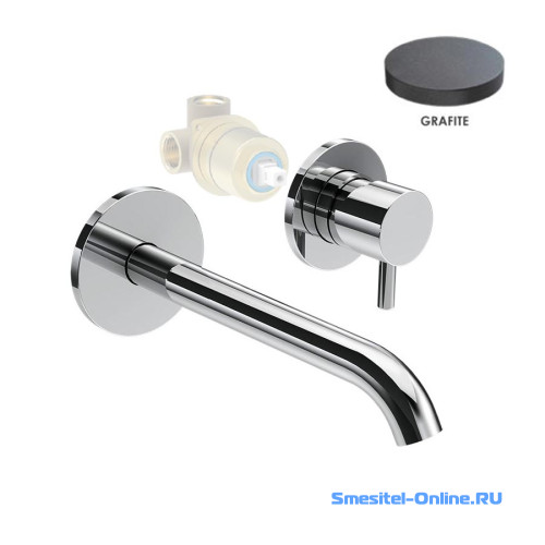 Фото Смеситель для раковины Giulini MyFuture F5920-18EPGF графит матовый