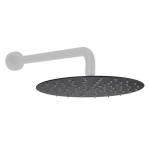 Верхний душ 30х30 Giulini Futuro F1711-30XNO черный матовый