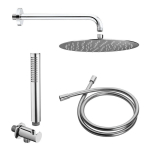 Душевая система Giulini Futuro FKD0625XE хром