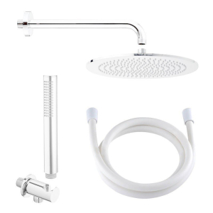 Душевая система Giulini Futuro FKD0525XBO белый матовый Душевая система Giulini Futuro FKD0525XBO белый матовый