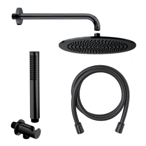 Душевая система Giulini Futuro FKD0525XNO черный матовый Душевая система Giulini Futuro FKD0525XNO черный матовый