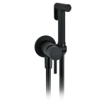 Смеситель с гигиеническим душем Giulini Futuro FSH23EPNO черный матовый