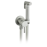 Смеситель с гигиеническим душем Giulini Futuro FSH23EPNKO никель матовый