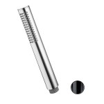 Душевая лейка Giulini Doccia F1782CRN черный глянцевый хром