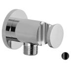 Шланговое подсоединение Giulini Doccia F1559/MCRN черный глянцевый хром