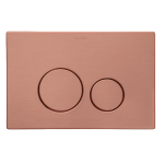 Клавиша смыва для инсталляции Boheme 649-BRB бронза браш