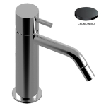 Смеситель для биде Giulini My Future F5907/SCCRN черный глянцевый хром