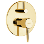Смеситель для ванны и душа Giulini Futuro F6564-2EPO золото