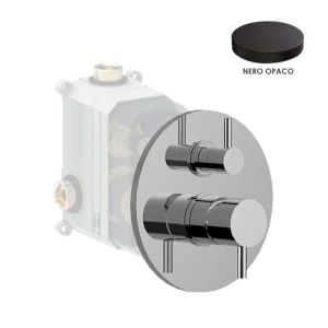 Смеситель для ванны и душа Giulini MyFuture F5964-2EPNO черный матовый Смеситель для ванны и душа Giulini MyFuture F5964-2EPNO черный матовый