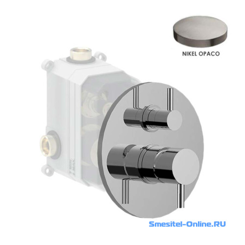 Фото Смеситель для ванны и душа Giulini MyFuture F5964-2EPNKO никель матовый