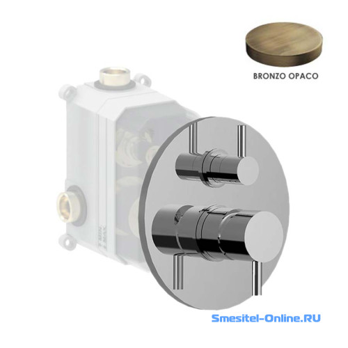 Фото Смеситель для ванны и душа Giulini MyFuture F5964-2EPBROP бронза матовый