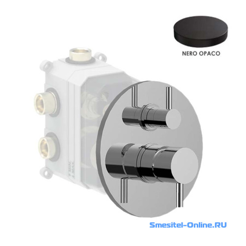 Фото Смеситель для ванны и душа Giulini MyFuture F5964-3EPNO черный матовый