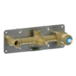  Встраиваемая часть в стену комплекта для душа Giulini GGBOX F5301 на 2 потребителя