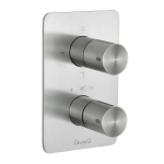 Смеситель для ванны и душа Giulini Futuro F8276NKO никель матовый