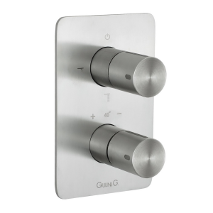 Смеситель для ванны и душа Giulini Futuro F8276NKO никель матовый