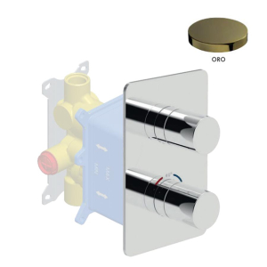 Смеситель для ванны и душа Giulini F8276EPO золото