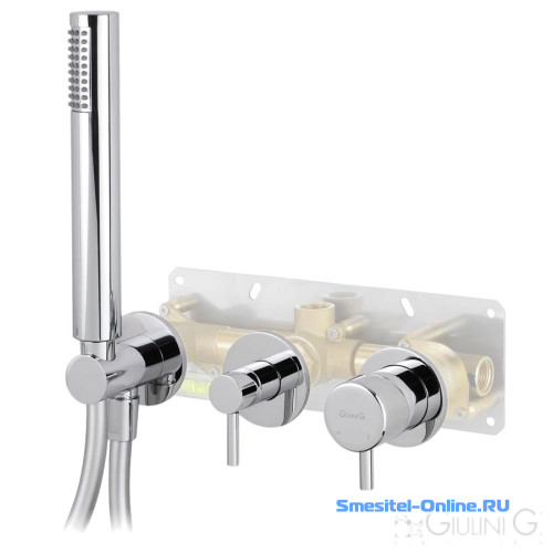 Фото Смеситель для ванны и душа Giulini My Future F59X5301 хром