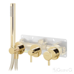 Смеситель для ванны и душа Giulini My Future F59X5301EPO золото