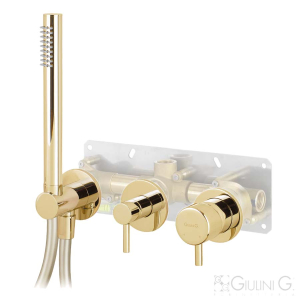 Смеситель для ванны и душа Giulini My Future F59X5301EPO золото