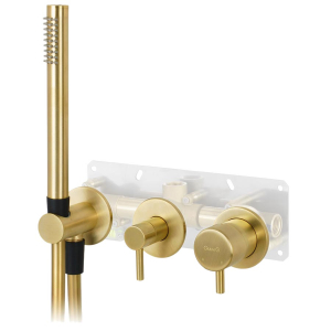 Смеситель для ванны и душа Giulini My Future 59X5302EPOSP золото брашированный