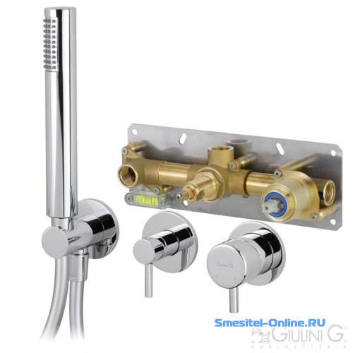 Фото Смеситель для ванны и душа Giulini My Future 59X5301 хром