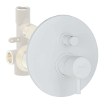 Смеситель для ванны и душа Giulini My Future F5963EPBO белый матовый