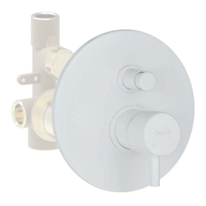 Смеситель для ванны и душа Giulini My Future F5963EPBO белый матовый