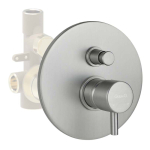 Смеситель для ванны и душа Giulini My Future F5963EPNKO никель матовый