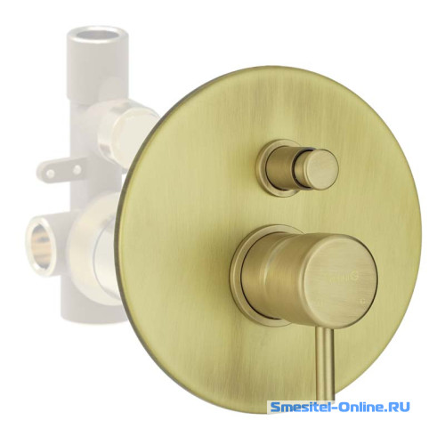 Фото Смеситель для ванны и душа Giulini My Future F5963EPBROP бронза матовый