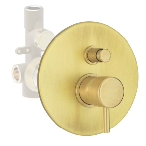 Смеситель для ванны и душа Giulini My Future F5963EPOSP золото брашированный