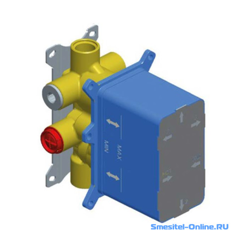 Фото Встраиваемая часть в стену термостата для душа Giulini BOX F5292 на 3 потребителя