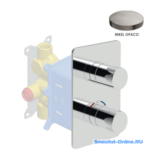 Фото Смеситель для ванны и душа Giulini F8277EPNKO никель матовый