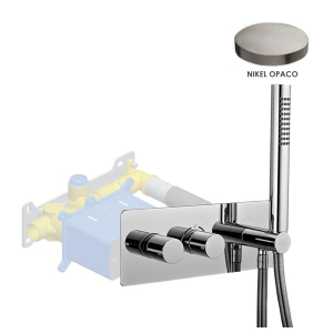 Смеситель для ванны и душа Giulini Termostatico F8278EPNKO никель матовый