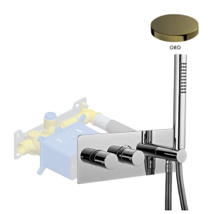 Смеситель для ванны и душа Giulini Termostatico F8278EPO золото