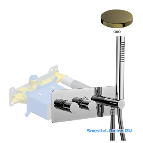Фото Смеситель для ванны и душа Giulini Termostatico F8278EPO золото