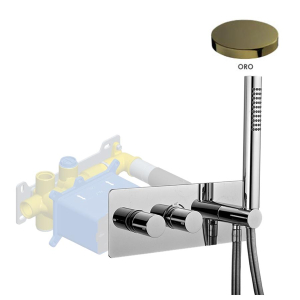 Смеситель для ванны и душа Giulini Termostatico F8279EPO золото