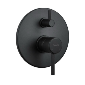 Смеситель для ванны и душа Giulini Futuro F6513-3NO черный матовый Смеситель для ванны и душа Giulini Futuro F6513-3NO черный матовый