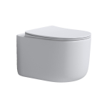 Унитаз Boheme Flow 969-SET-MW белый матовый, сиденье микролифт