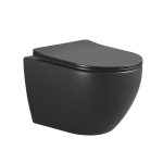 Унитаз Boheme Nero 961-SET-B черный матовый, сиденье микролифт