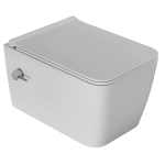 Унитаз подвесной с биде Boheme Zen 967-SET-2-MW белый матовый 