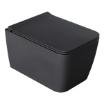 Унитаз Boheme Zen 967-SET-A антрацит матовый, сиденье микролифт