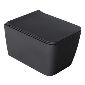 Унитаз Boheme Zen 967-SET-A антрацит матовый, сиденье микролифт