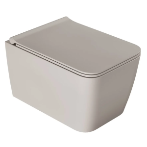 Унитаз Boheme Zen 967-SET-D бежевый матовый, сиденье микролифт