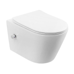 Унитаз подвесной с биде  Boheme Avva 973-SET-2-W 