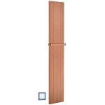 Полотенцесушитель электрический 25x150 Boheme Flat 725-CB медь браш