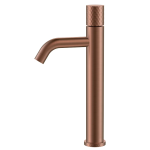 Смеситель для раковины Boheme Stick 122-CB медь браш 