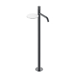 Смеситель для раковины Boheme Stick 120-SGM.3 оружейная сталь глянцевая